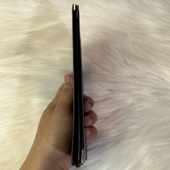 DUNHILL mens leather long wallet in black - Picture 5 of 13